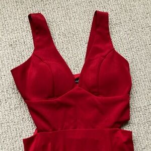 Juniors Red Sleeveless Maxi Dress 💃🏻